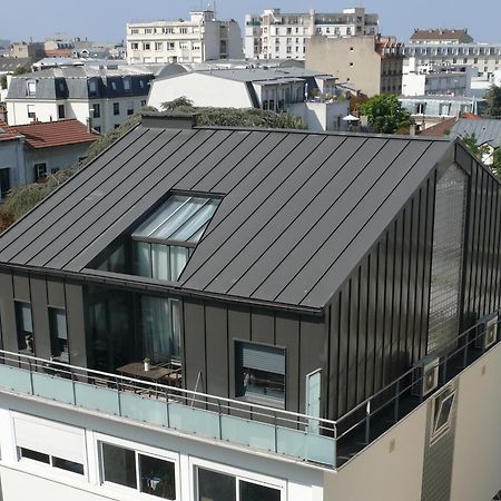 Beautiful Loft 130M2 Sun And Free Parking Ok 1M95 Leilighet La Garenne-Colombes Eksteriør bilde