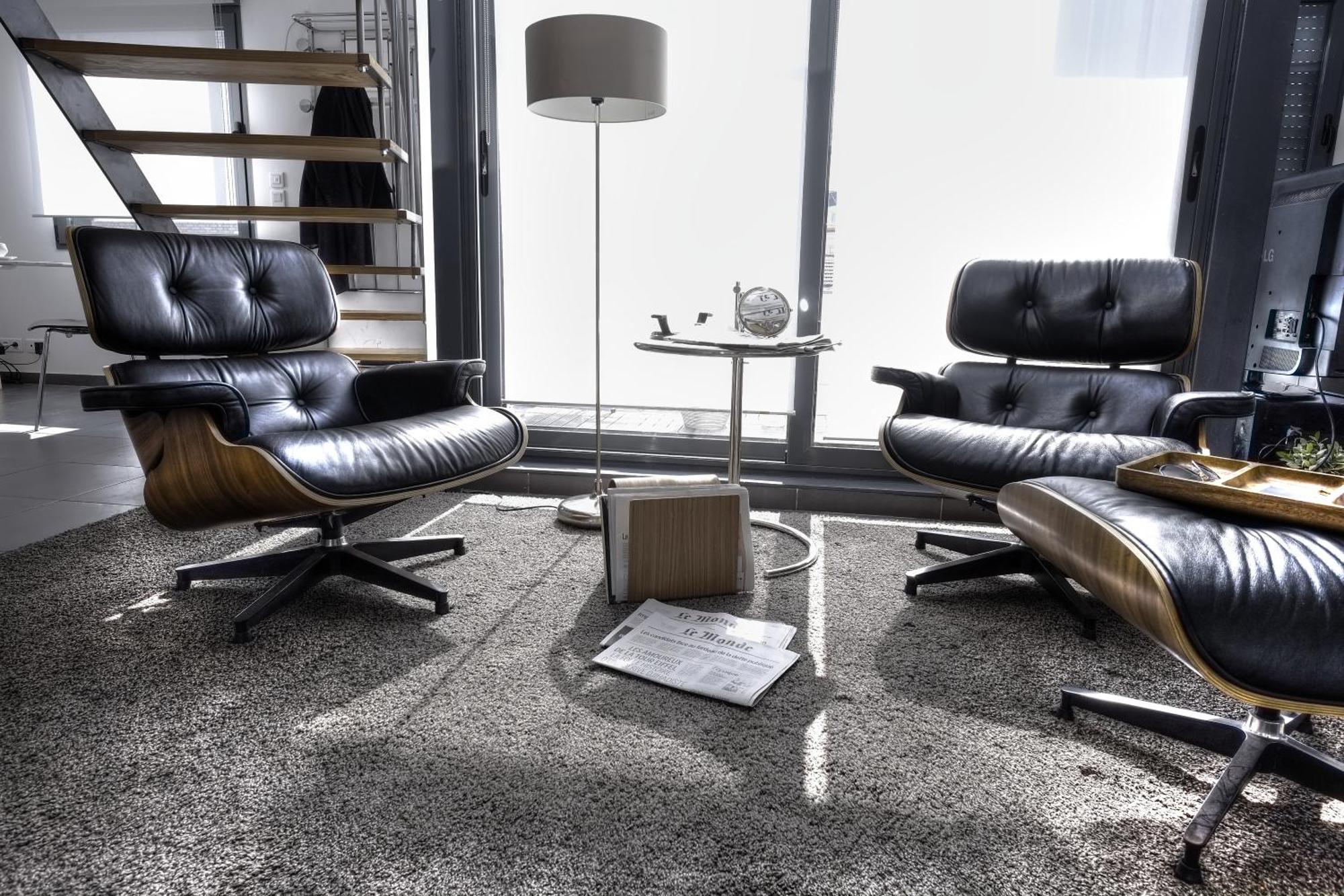 Beautiful Loft 130M2 Sun And Free Parking Ok 1M95 Leilighet La Garenne-Colombes Eksteriør bilde